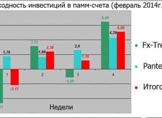 Підсумки інвестицій в ПАММ за лютий: +6,48% (437$)
