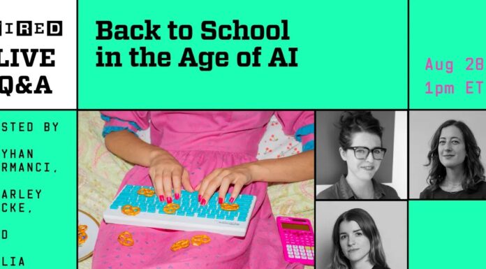 Дивіться нашу пряму трансляцію: назад до школи в епоху штучного інтелекту