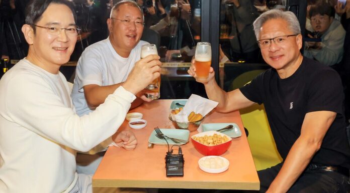 Kierownictwo firm Nvidia, Samsung i Hyundai spotyka się w Seulu przed ogłoszeniem umowy handlowej